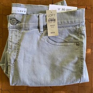 NWT Loft Crop Jeans